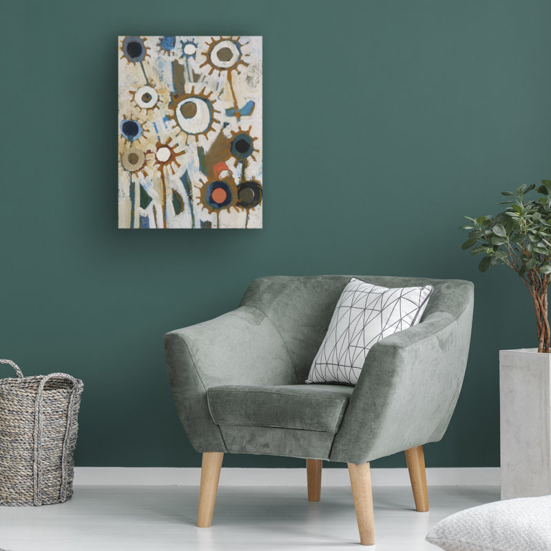 Dakota Fields, art mural sur toile Erin Mcgee Ferrell Sunshine Flowers WAG37636, H 19 po x l 14 po