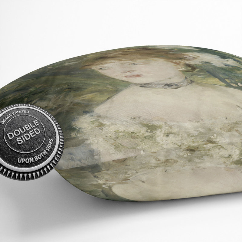 Young Girl In A Ball Gown Square Throw Cushion, 55cm H x 55cm W x 20cm D