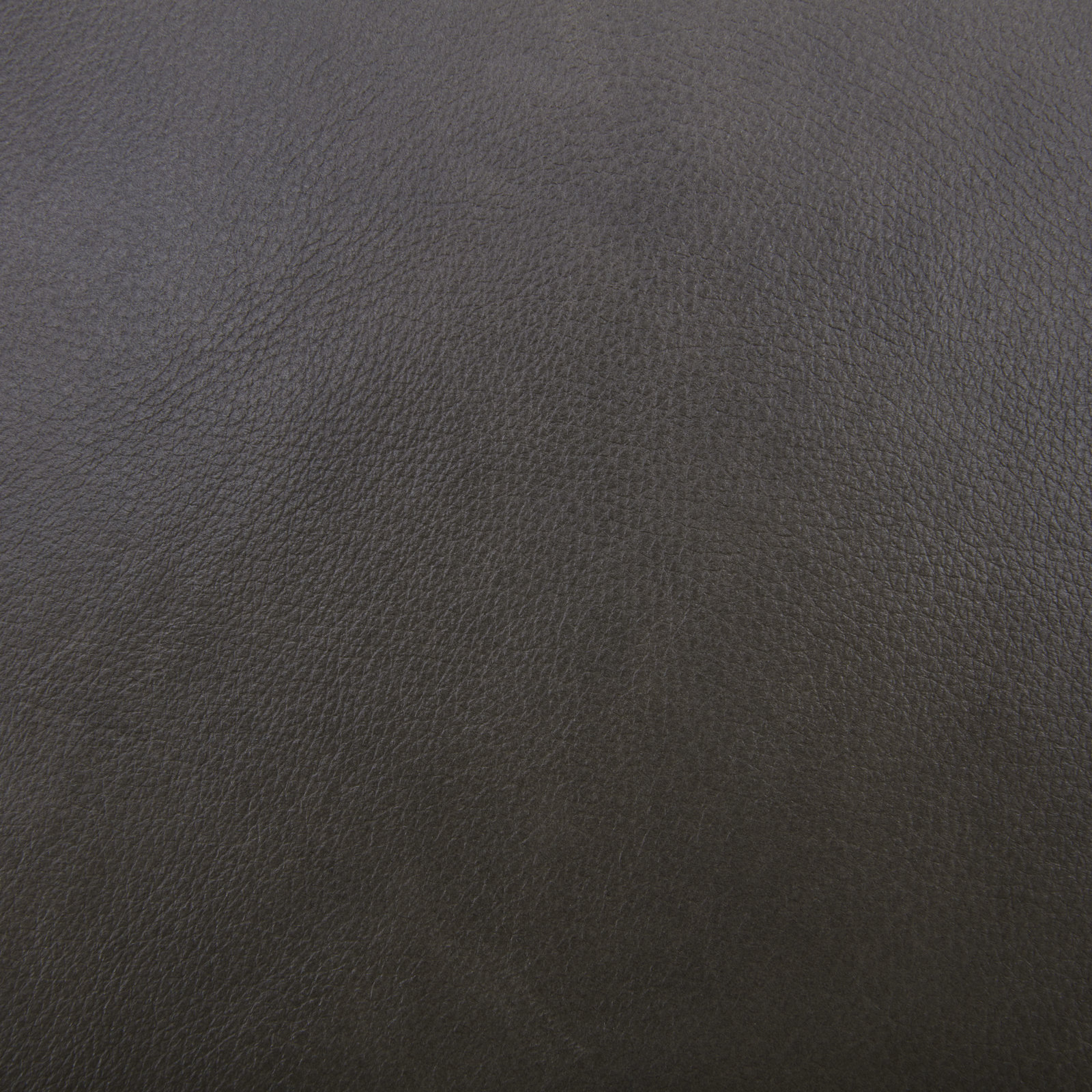Delio 34" Genuine Leather Ottoman, Derrick Concrete Genuine Leather