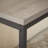 Long Bar Table Set With 3 PU Upholstered Bar Stools