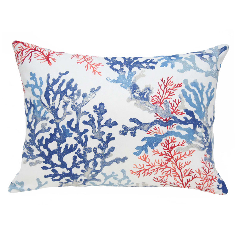 Outdoor Throw Pillow, 12" H x 18" W