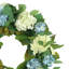 27" Assorted Hydrangea Wreath With Magnolia Leaves
