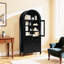 Armoire en forme de dôme avec savoir-faire antique et grand espace de rangement-1556731045