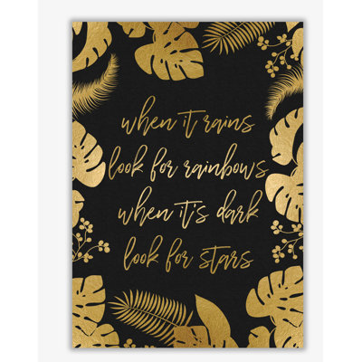 When It Rains - Print