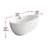 Hudepohl 54'' x 29'' Soaking Acrylic Bathtub-108229833