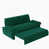 Velours vert sélectionné