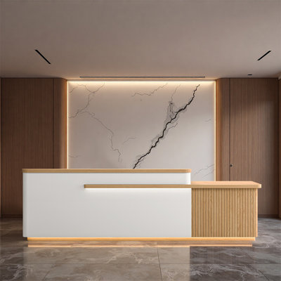 Classic Stylish Checkout Counter – Practical Multi-Use for Company Retail Salon and Milk Tea Shop