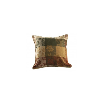 Oak Cyprus Plaid Cotton Throw Pillow