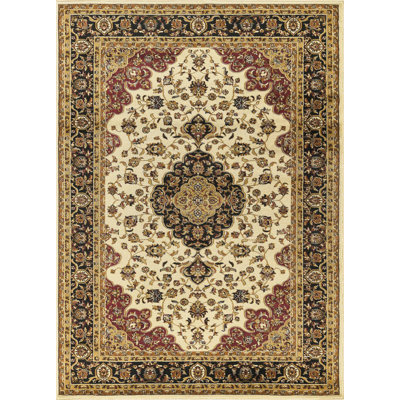Classic GC_VIN5001 Cream 2 Ft. X 3 Ft. Area Rug