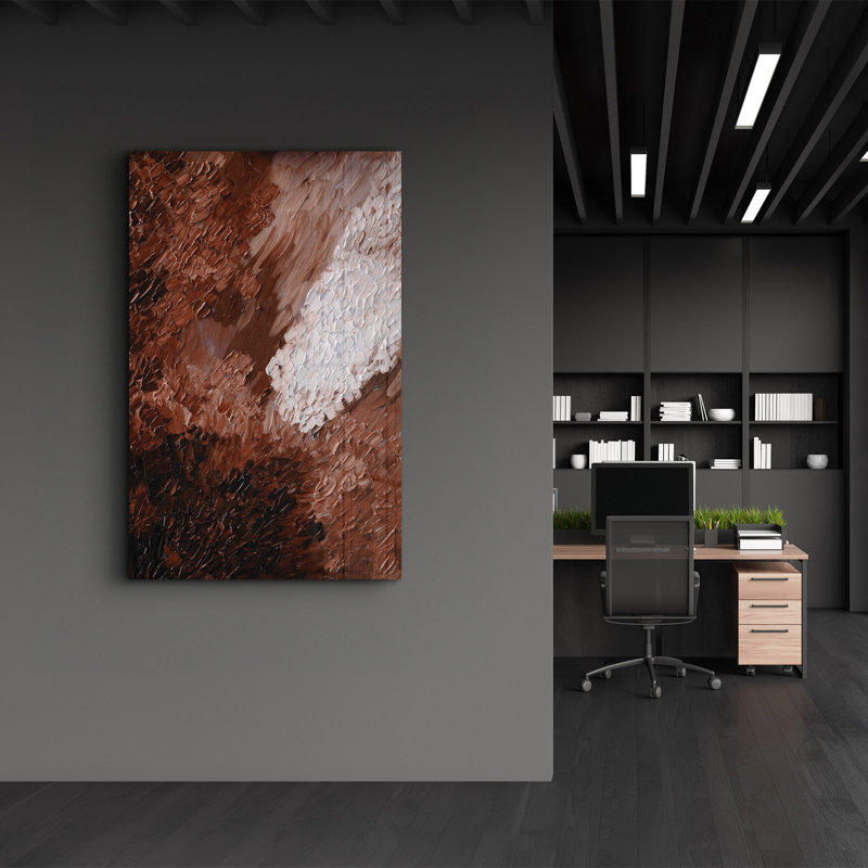 Peinture décorative en verre trempé