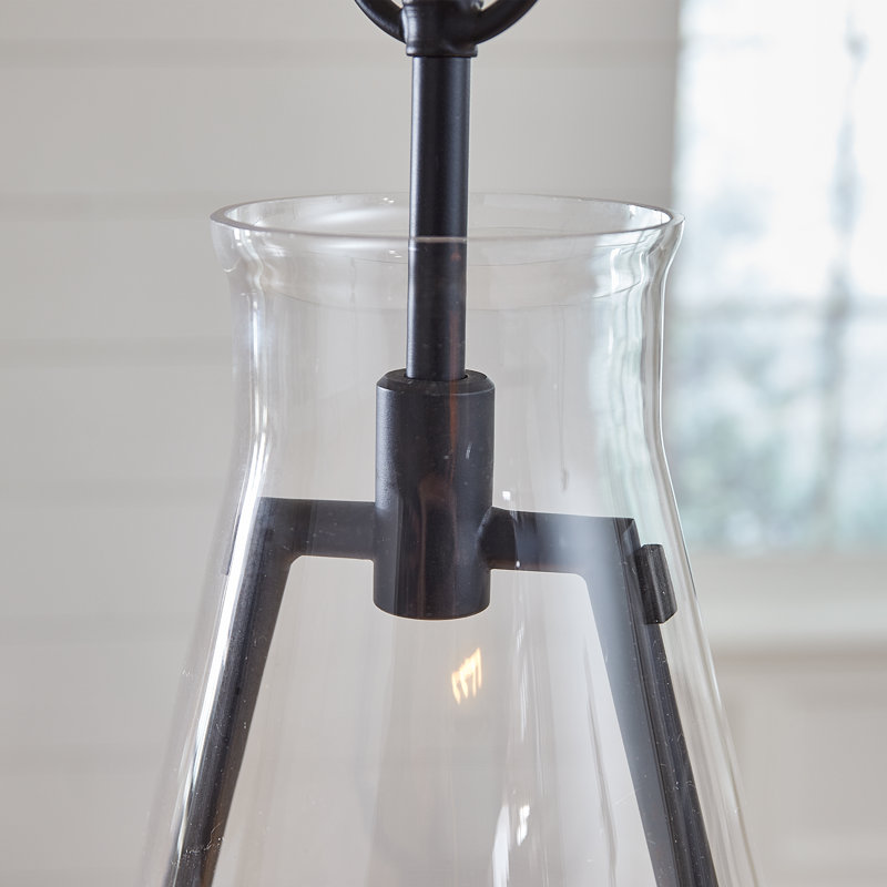 Keystone 1 - Light Pendant, 20.75" H x 11" W x 11" D