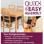 4 - Person Solid Oak Dining Set-87460561