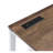 Tyrese Walnut & White Finish Writing Desk W/USB-1601818330