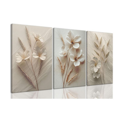 3 Piece Wrapped Canvas Set