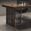 Bureau moderne en bois de pin massif-662372517