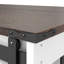 Mobile Dog Crate Pet Kennel with Flip-Top Feeding Door