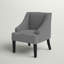 Fauteuil d'appoint incurvé Daryann-90303271