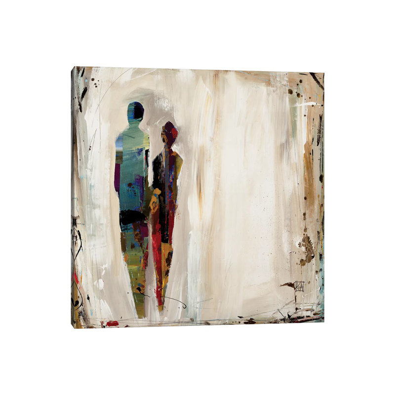 Imprint 1 Piece Wrapped Canvas Painting, 66.04 cm H x 66.04 cm W x 3.175 cm D