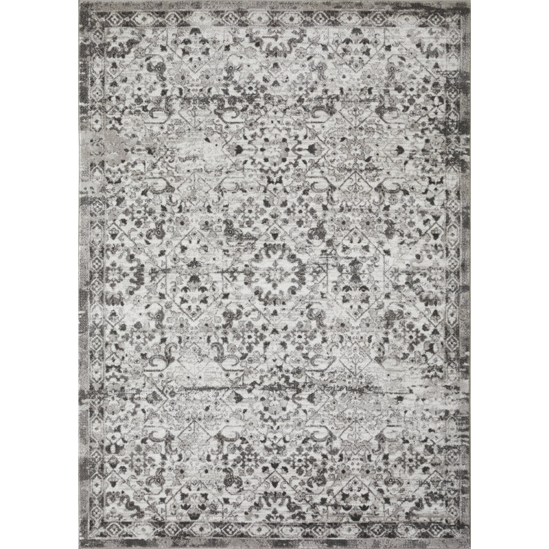 Ragheb Washable Oriental Indoor Rug, Rectangle 9'10" x 12'10"