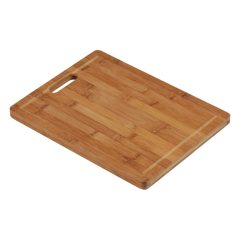 Chopping Board with Handle, 2 cm H x 34 cm W x 26 cm D