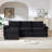 Modern Corduroy Cloud Sofa-1627330645