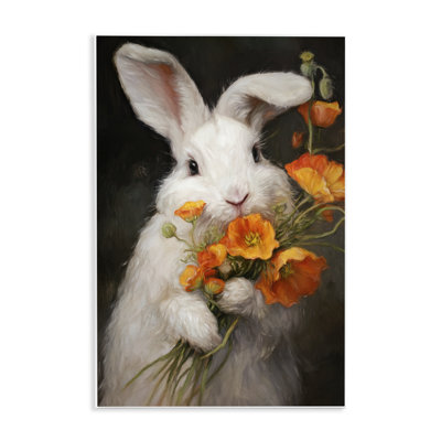 Plaque murale Floppy Loves Her Poppies, design par Tina LeCour