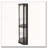 Lighted Corner Curio Cabinet-1930877963