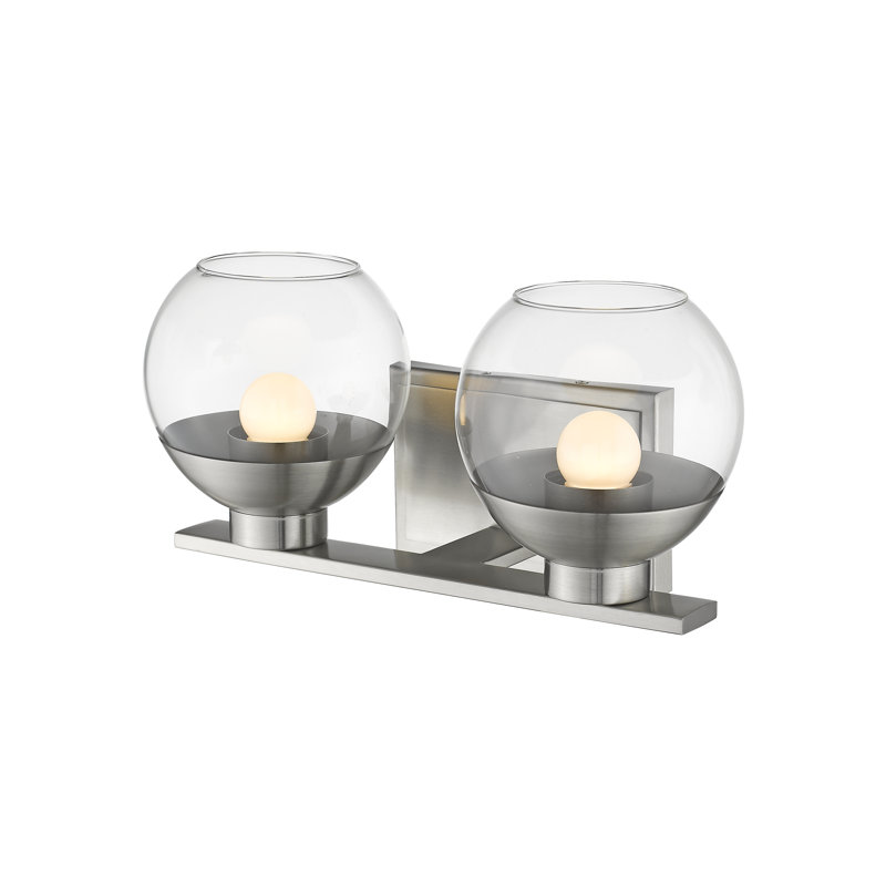 Mingus 2 - Light Dimmable Vanity Light, Brushed Nickel