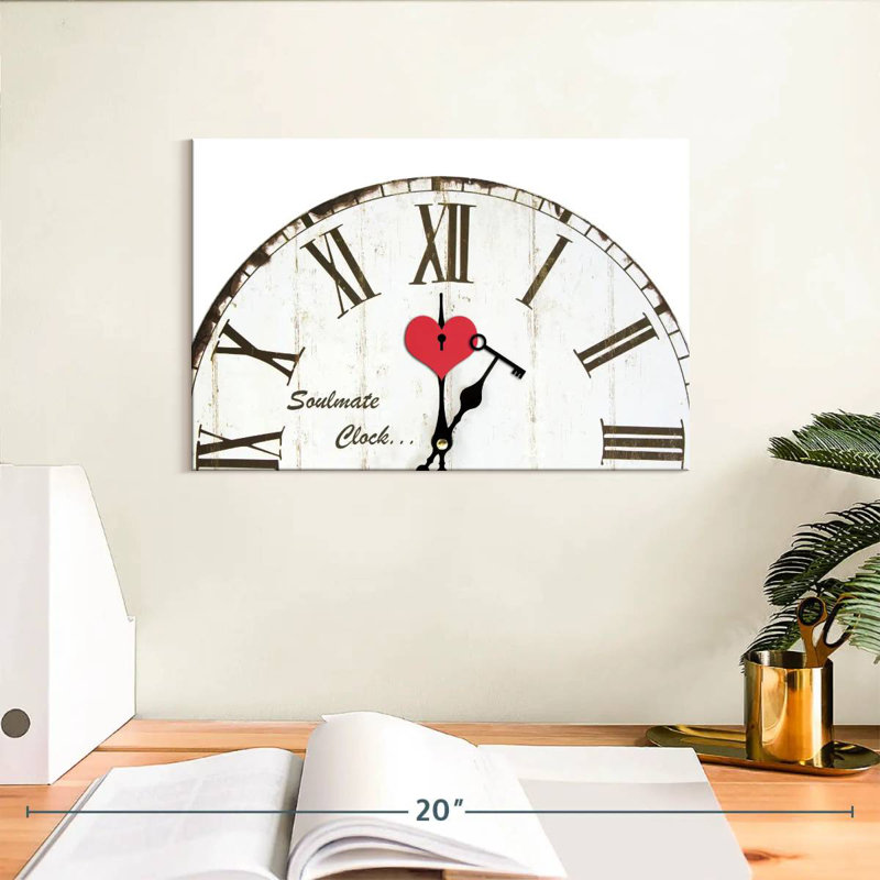 Horloge Kerner, H 8 po x l 12 po