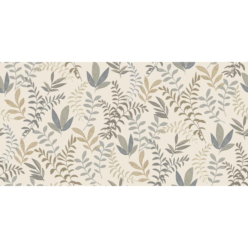 Rouleau de fleurs Eini, Gris