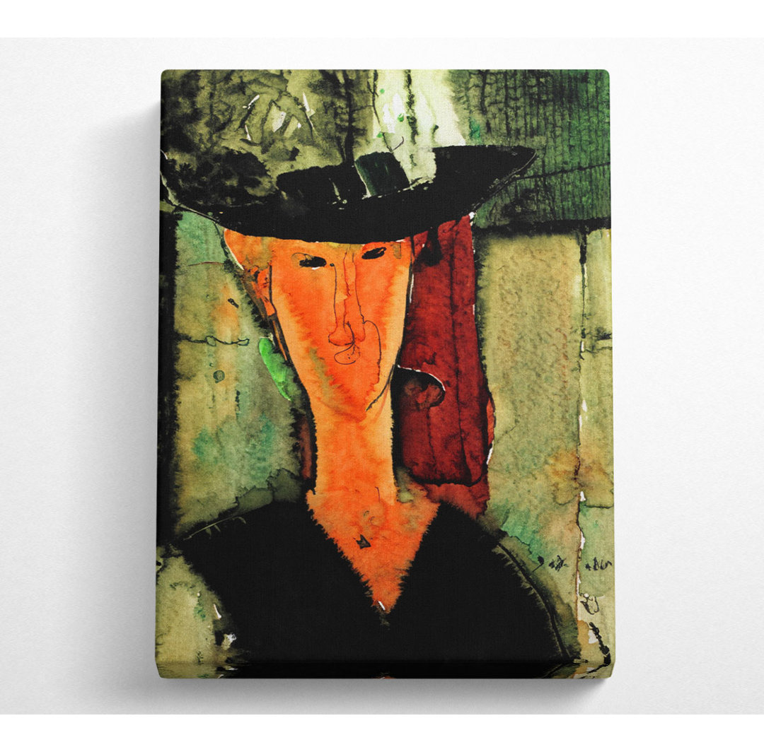 Modigliani Madame Pompadour - Kunstdrucke auf Leinwand