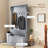 3-In-1 Entryway Hall Tree With Storage Bench,Coat Rack With Five Hooks And Shoe Storage-791735337