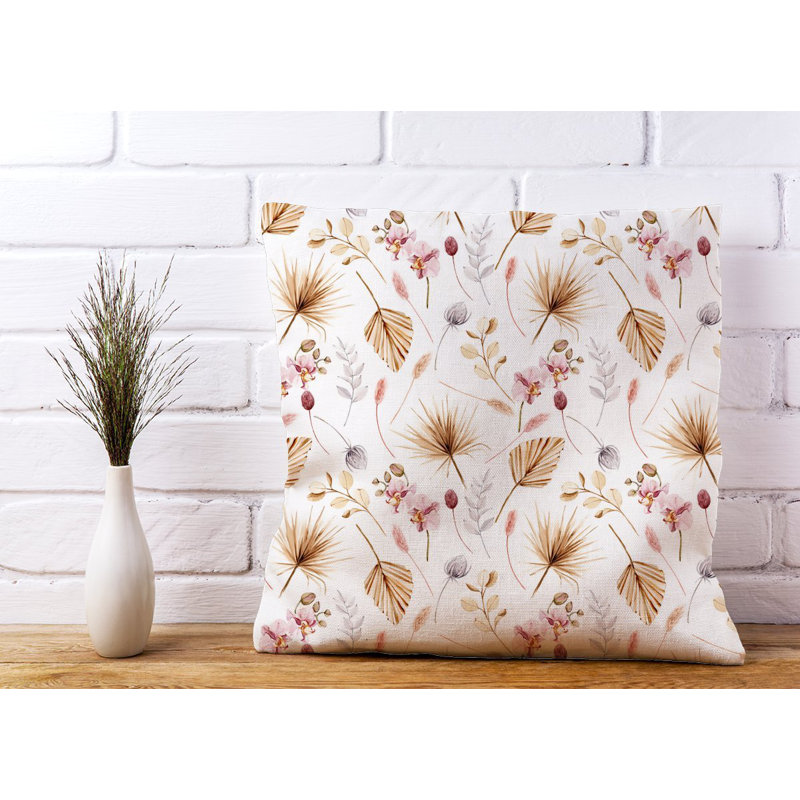 Branwell Floral Square Cushion