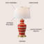 Lampe de table 29 po Herron-105507568