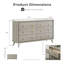 Ensemble de chambre à coucher 3 pièces Dvorak (2 tables de chevet + 1 Dreser)