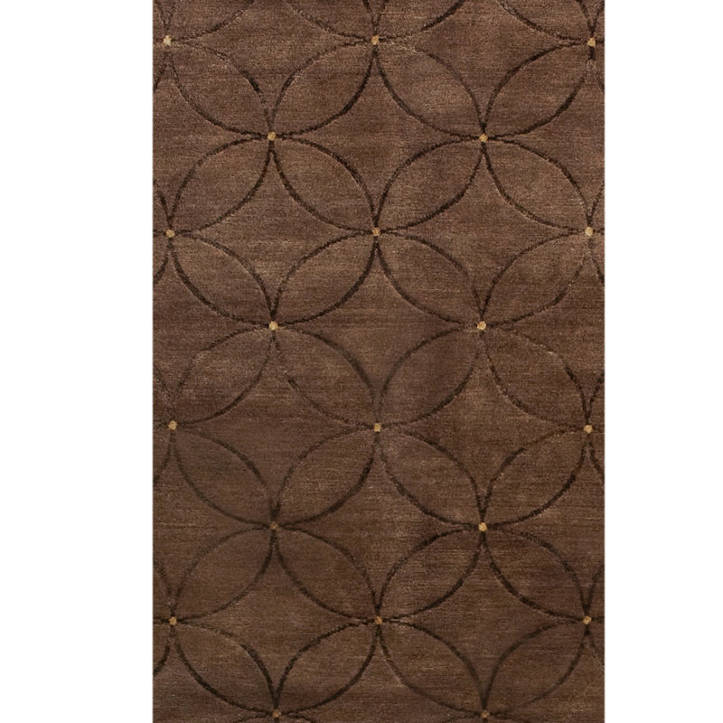 Geometric Area Rug, Rectangle 6' x 9'