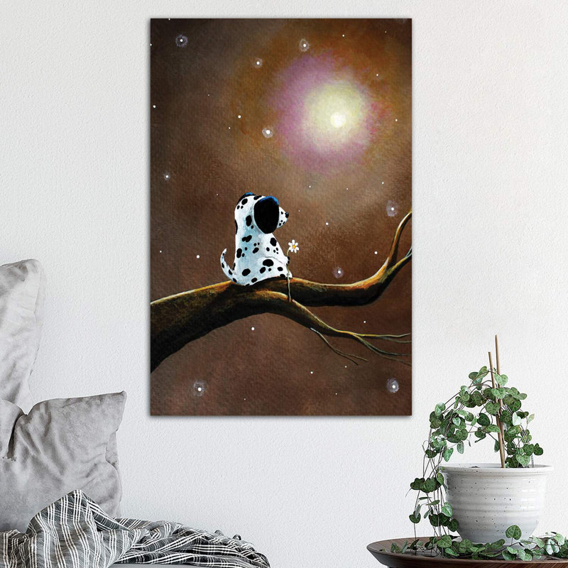 Darling Dalmatian - Wrapped Canvas Print, 66.04 cm H x 45.72 cm W x 1.91 cm D