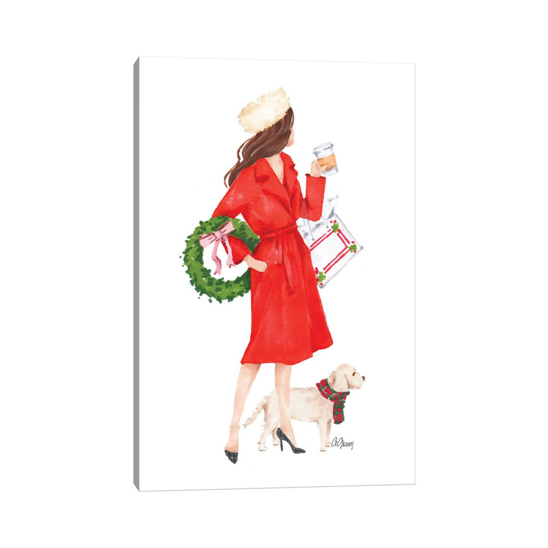 Christmas Day by Style Of Brush - Gallery-Wrapped Canvas Giclée on Canvas, Canvas, 101.6 cm H x 66.04 cm W x 1.91 cm D