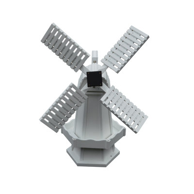 Donte Weather Resistant Wood Windmill