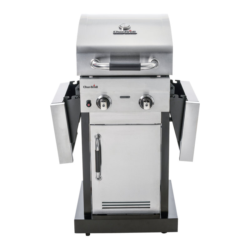 Char-Broil Advantage Series  225S - 2 Burner Gas Barbecue Grill with TRU-Infrared  technology, Stainless steel Finish