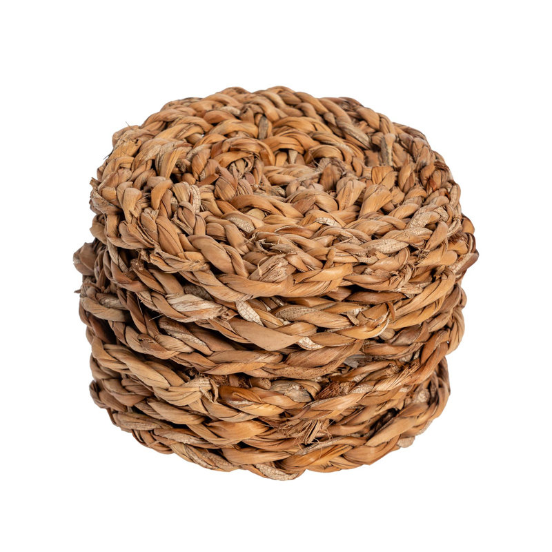 Argon Tableware - 10cm Woven Seagrass Coasters - Set of 6