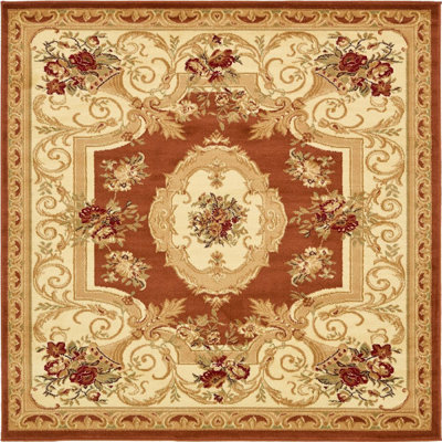 Tapis à motif oriental brique Royale