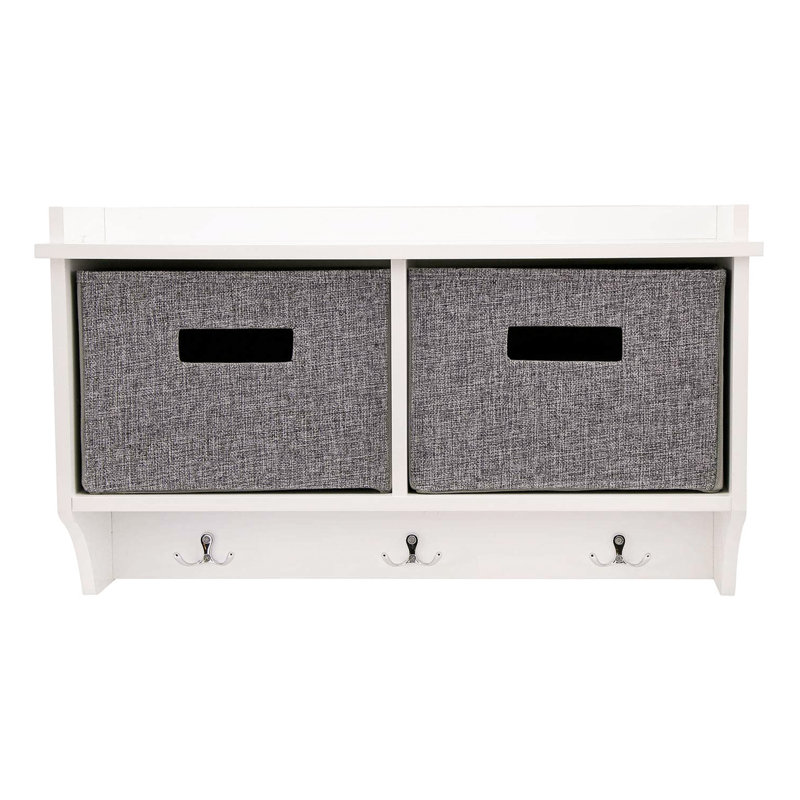 Aldham Wall 3 - Hook Wall Mounted Coat Rack