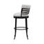 Tabouret de bar pivotant en similicuir Conover-302692101-302692099