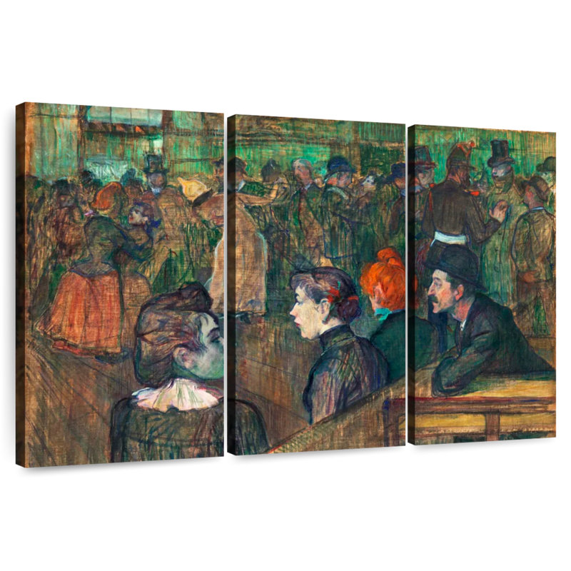 Moulin de la galette, 1889, H 42 po x l 65 po
