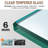 BFH 36"W*72"H  Bifold Frameless Shower Door,6mm Clear Tempered Glass, 180° Folding Hinge-107560217