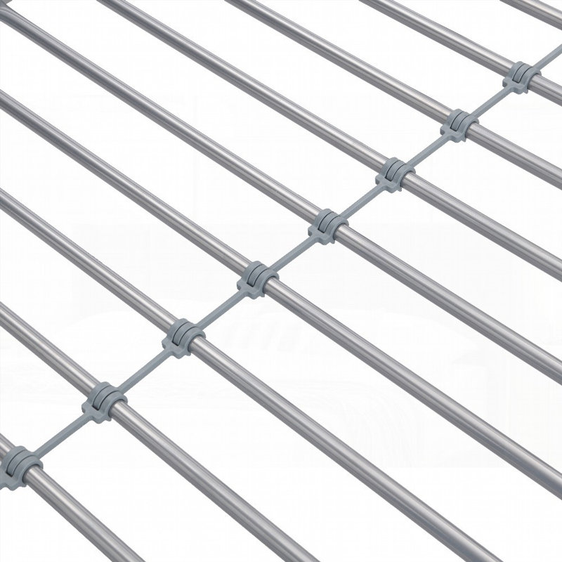 Lit superposé en métal robuste avec lit gigogne (grand lit) - Aucun sommier nécessaire, robuste et robuste Durable