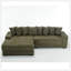 Canapés surdimensionnés en deux pièces, canapé en L, velours côtelé, méridienne gauche, avec accoudoirs, huit coussins décoratifs, canapé d'angle, facile à assembler-375816022-375816023