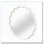 Miroir décoratif rond en bois massif Wavy-837163598-837163599