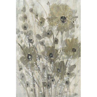 «Shimmering Flowers I» par Timothy O 'Toole - peinture sur toile tendue
